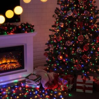 Multicolor Christmas Tree Lights | Festive LED Fairy String Lights