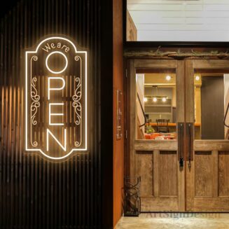 We Are Open Neon Sign,Business Open Sign