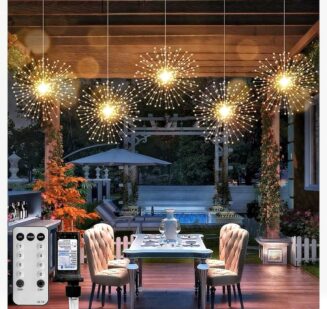 5 Pack Firework String Lights Christmas Lights