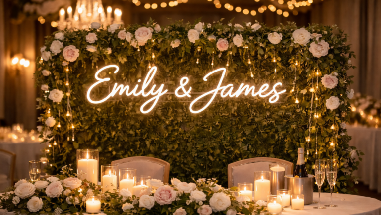 Why Wedding Name Lights Are a Must-Have for Modern Weddings