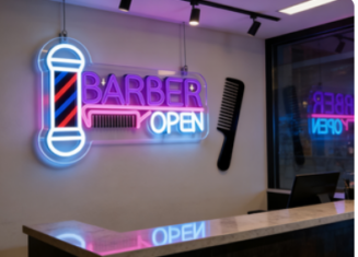 Acrylic LED lights suitable for reception areas