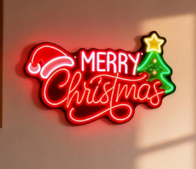 Holiday MERRY LED lights