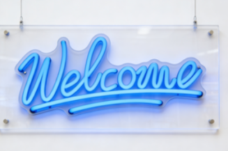 Suspendable acrylic LED lights