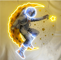 Space-themed LED lights