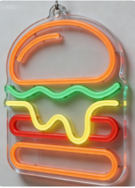 Acrylic LED display sign