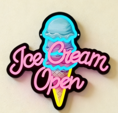 Ice cream LED light