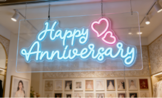 Acrylic LED holiday lights