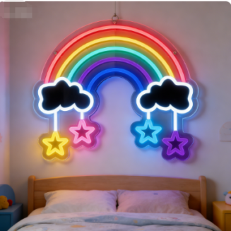 Rainbow-style LED lights