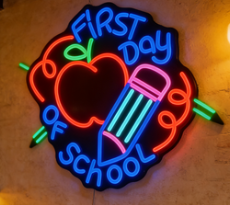 Acrylic LED lights suitable for decoration