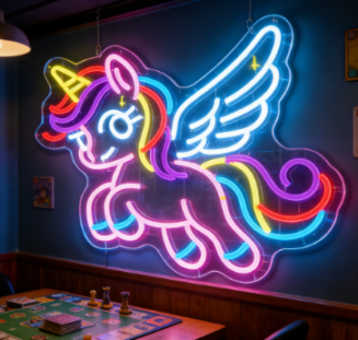 Animal-shaped LED signs