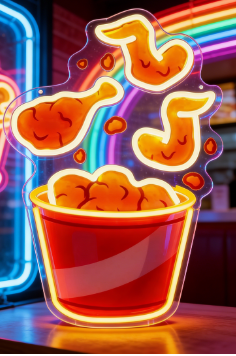 LED lights made of acrylic