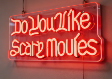 Acrylic LED display signs for movie theaters