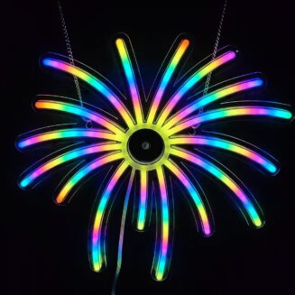 RGB LED Fireworks Illusion