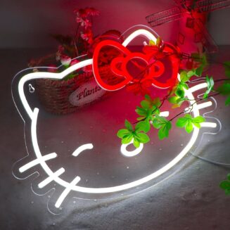 Pugna Cat Neon Signs for Wall Decor Cute Neon Lights for Bedroom Led Business Signs Suitable for Bedroom Man Cave Christmas Best Gift