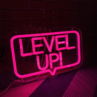 Game Neon Sign Game Room Decor Man Bedroom Wall Decoration Neon Light Signs Gamer Gift for Teen Girls Boys Bedroom Gaming Room Decor Wall Decoration Playstation USB Powered Lightup Signs