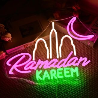 Ramadan Kareem Neon Sign Islamic Neon Light Ramadan Festival Decor