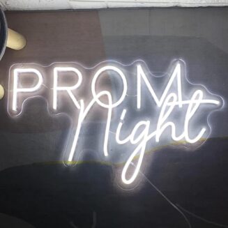 Prom Night Neon Sign LED Prom Night Light Up Party Neon Signs